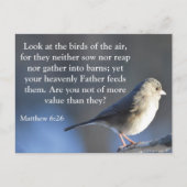 宗教的勇気付けられるはがき ポストカード (正面)