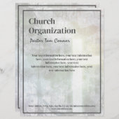 宗教的団体や組織ヴィンテージ紙レターヘッド レターヘッド (正面/裏面)