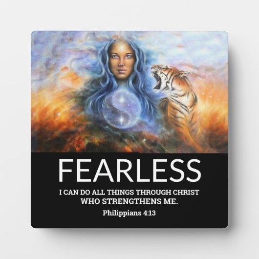 宗教的引用文プラーク フォトプラーク (正面)