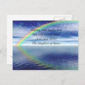 宗教的悔やみや弔慰はがき ポストカード (正面/裏面)