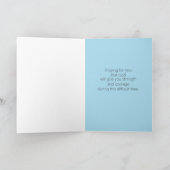 宗教的悔やみや弔慰エククレシアテス3:1聖なる書物、 経典祈 カード (内部)