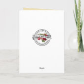 宗教的無原罪の聖母マリア母親 カード (裏面)