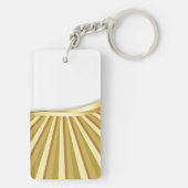 宗教的生活の個人的で金色のジュビリー キーホルダー (裏面)