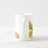 宗教的生活の個人的で金色のジュビリー ボーンチャイナマグカップ (裏面)