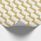 宗教的生活の個人的で金色のジュビリー ラッピングペーパー (角)