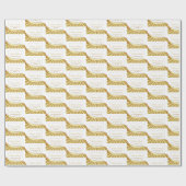 宗教的生活の個人的で金色のジュビリー ラッピングペーパー (フラット)