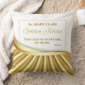 宗教的生活の個人的な黄金の貴族に クッション (ブランケット)