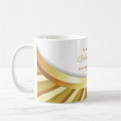 宗教的生活の個人的な黄金の貴族に コーヒーマグカップ (左)