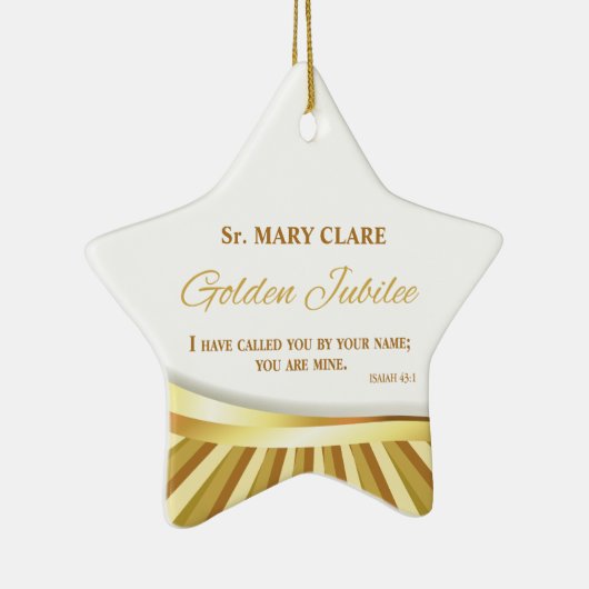 宗教的生活の個人的な黄金の貴族に セラミックオーナメント (右)