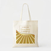 宗教的生活の個人的な黄金の貴族に トートバッグ (正面)