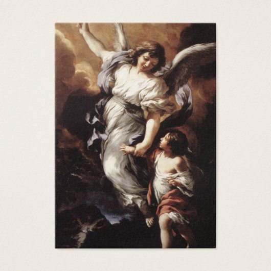 宗教的祈りの言葉ガーディアンエンジェルホーリーカード (正面)