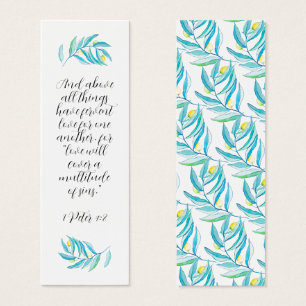 宗教的素朴バイブルモダンミントシトラスのブックマーク