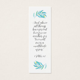 宗教的素朴バイブルモダンミントシトラスのブックマーク