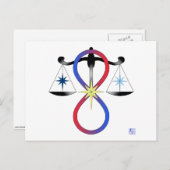 宗教的統一神の象徴霊異教の性 ポストカード (正面/裏面)