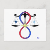 宗教的統一神の象徴霊異教の性 ポストカード (正面)