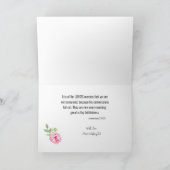 宗教的考えるなカードKJVの詩 サンキューカード (内部)