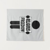 宗教的自由 タペストリー (正面(横))