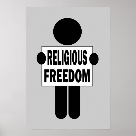 宗教的自由 ポスター (正面)