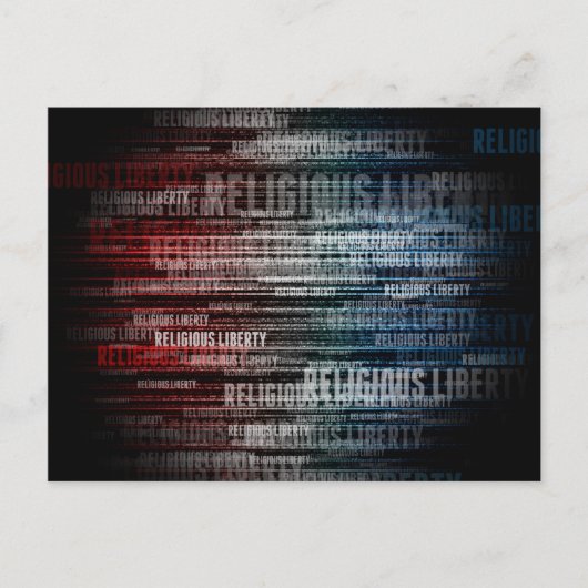 宗教的自由 ポストカード (正面)