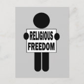 宗教的自由 ポストカード (正面)