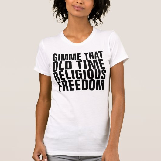 宗教的自由Tシャツ Tシャツ (正面)