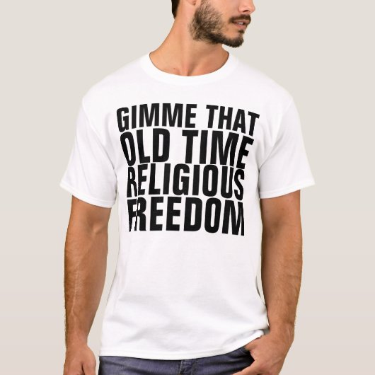 宗教的自由Tシャツ Tシャツ (正面)