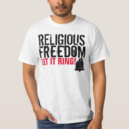 宗教的自由Tシャツ Tシャツ (正面)