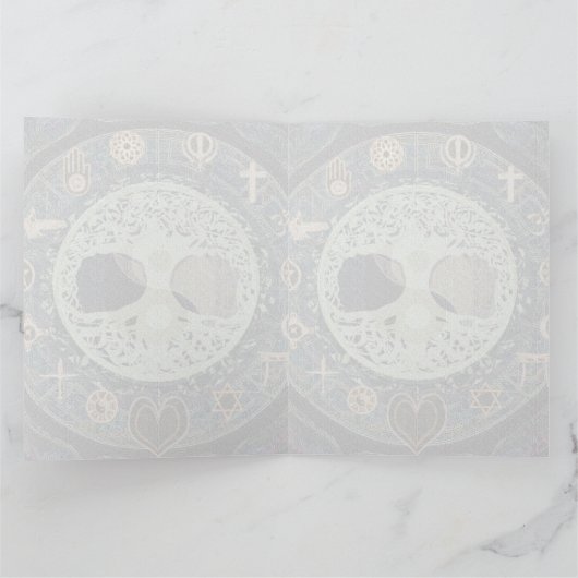 宗教的記号を使った陽の操作 カード (内部)