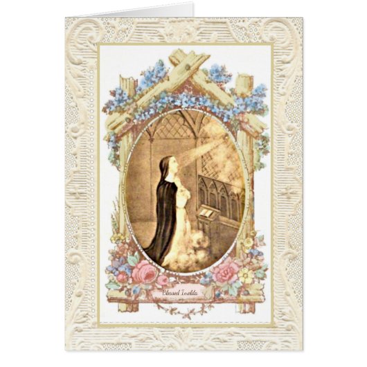 宗教的賛美イメルダランベルティーニ祈りの言葉 (正面)