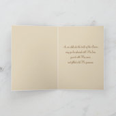 宗教的賛美ヴァージンマリーキリズンチャイルド シーズンカード (内部)