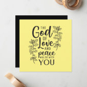 宗教的霊感の言葉の芸術 ノートカード (正面/裏面インサイチュ)