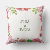 宗教的5周年結婚の花 クッション (裏面)