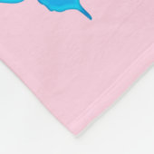 宗教的60番目の誕生日毛布パーソナライズされた布 フリースブランケット (角)