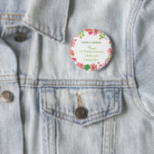 宗教的70周年結婚の花 缶バッジ (インサイチュ)