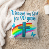 宗教的90歳 クッション (ブランケット)