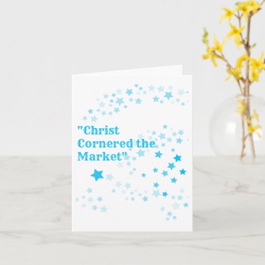 宗教的 カード (黄色い花)