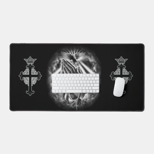 宗教的 デスクマット (キーボード&マウス)