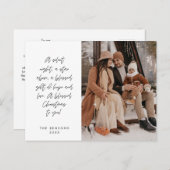 宗教的、メリークリスマス、クリスチャン家族の写真 ポストカード (正面/裏面)