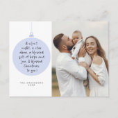 宗教的、メリークリスマス、クリスチャン家族の写真 ポストカード (正面)