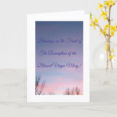 宗教的、仮定の饗宴、カード カード (黄色い花)