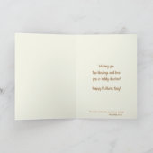 宗教的 聖母マリア イエス ハイルマリー カード (内部)