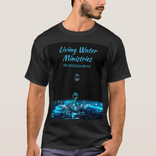 宗教省カスタムブルーブラックウォーター Tシャツ