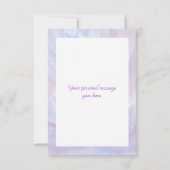 宗教確認の鳩は2感謝していしています サンキューカード (裏面)