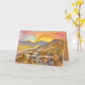 宗教私はいつもあなたと一緒にいる聖なる書物、 経典マシュー カード (黄色い花)