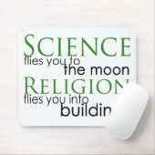 宗教科学無神論者 マウスパッド (マウス)