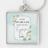 宗教結婚の命日の信仰が愛を願う キーホルダー (正面)