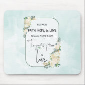 宗教結婚の命日の信仰が愛を願う マウスパッド (正面)