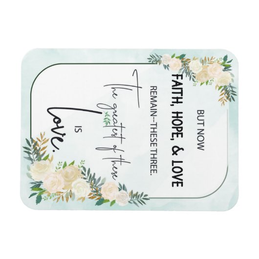 宗教結婚の命日の信仰が愛を願う マグネット (横)