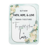 宗教結婚の命日の信仰が愛を願う マグネット (縦)