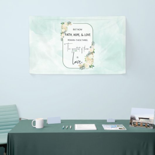 宗教結婚の命日の信仰が愛を願う 横断幕 (トレードショー)